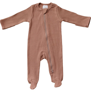 Organic Cotton Sleeper - Dusty Rose