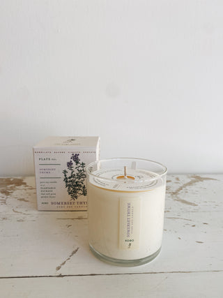 Somerset Thyme Candle | Plant The Box