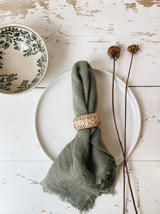 Rattan Napkin Rings