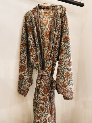 Rosalind Block Print Kimono