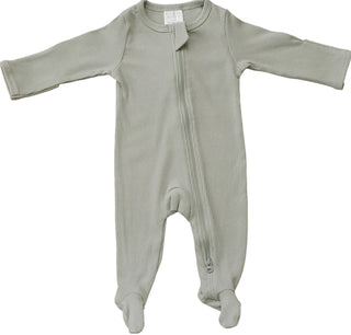 Organic Cotton Sleeper - Sage