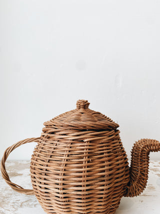 Ruby Rattan Toy Tea Set