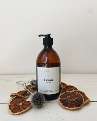 Grapefruit + Rosemary hand soap