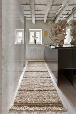 Woolable Rug Steppe - Sheep Beige 2’ 7” x 7’ 6” || Lorena Canals