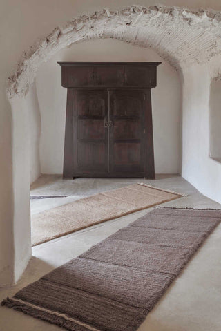 Woolable Rug Steppe - Sheep Brown 2’ 7” x 7’ 6” || Lorena Canals