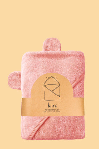 Hooded Towel - Peony