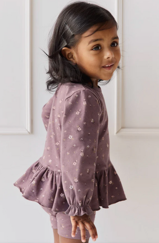 Organic Cotton Bailey Top - Goldie Huckleberry Large | Jamie Kay