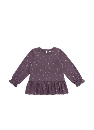 Organic Cotton Bailey Top - Goldie Huckleberry Large | Jamie Kay