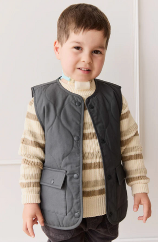 Leon Knit Jumper - Jacapo Stripe | Jamie Kay