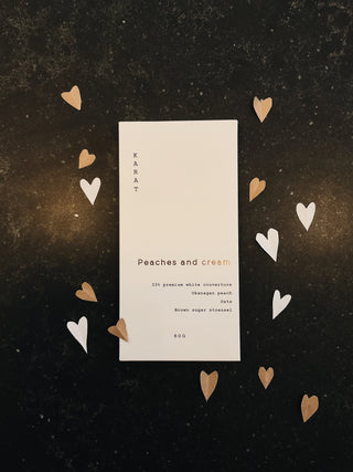 Peaches & Cream Chocolate