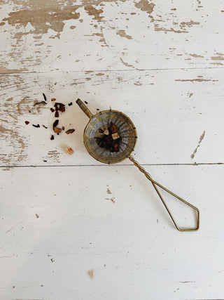 Mabel Brass Strainer