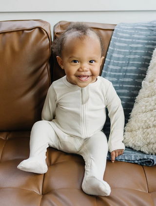 Organic Cotton Sleeper - Vanilla