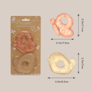 noüka Cooling Nature Teether - Flight