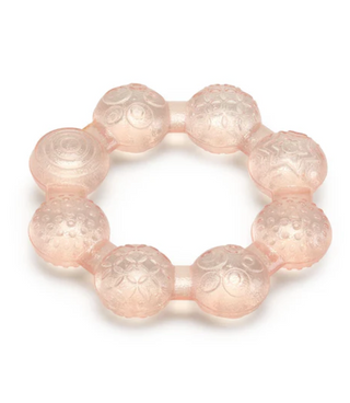 noüka Cooling Ring Teether - Soft Blush