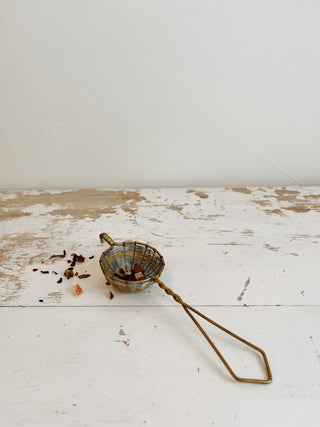 Mabel Brass Strainer