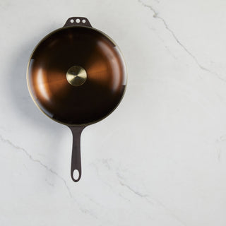 No.11 Cast Iron Deep Skillet with Glass | Smithey Ironware