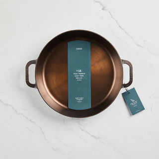 No.14 Cast Iron Dual Handle Skillet | Smithey Ironware