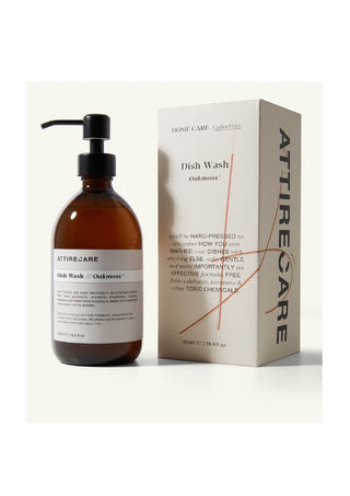 ACHC013 Attirecare Dish wash oakmoss 500ml bottle and package