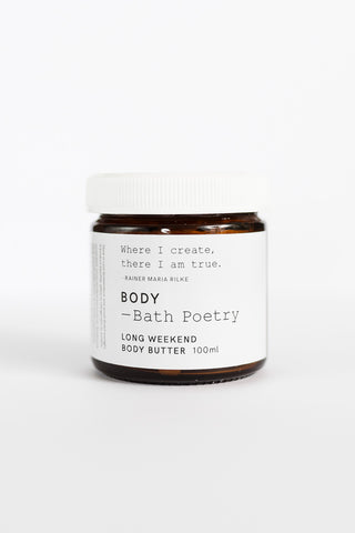 Long Weekend Body Butter