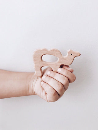 Wood Camel Teether