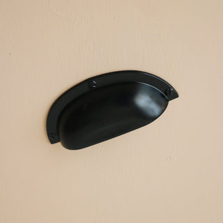 Matteo Metal Cup Pull - Matte Black