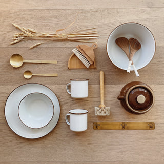 Glass + Bottle Brush