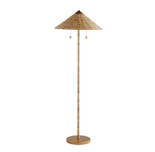 Wicker Floor Lamp
