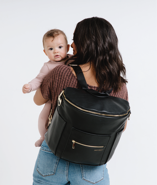 The Original Diaper Bag - Black - Fawn Design