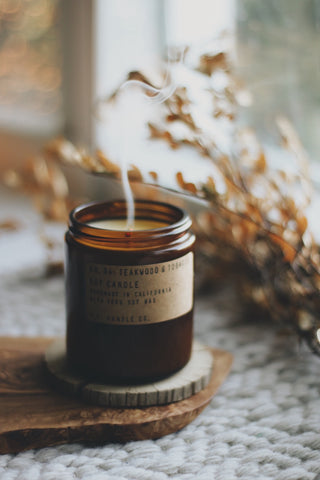Teakwood & Tobacco - 7.2oz Candle