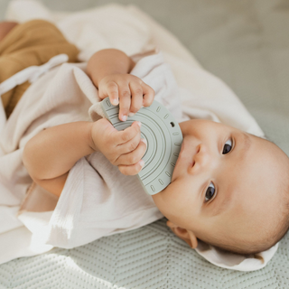 Rainbow + Rays Teether (Eucalyptus)