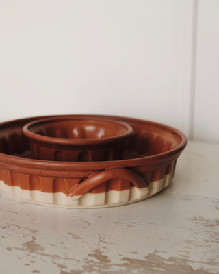 Terracotta Round Baker, Small