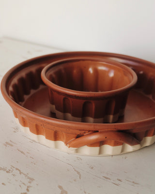 Terracotta Round Baker, Small