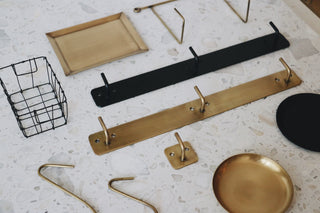 Brass Plate Triple Hook