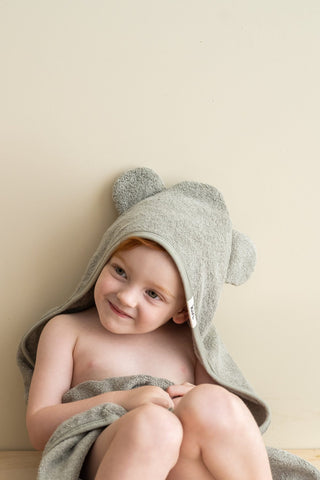 Hooded Towel - Sage