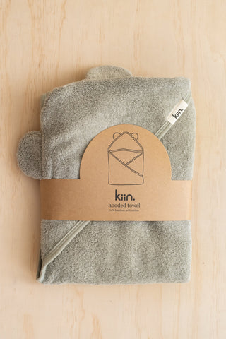 Hooded Towel - Sage