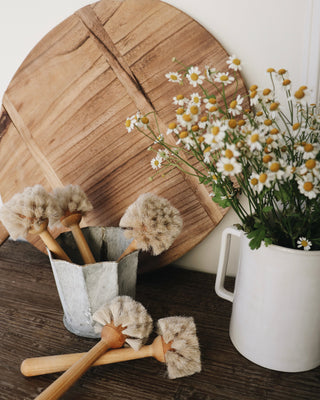 Glass + Bottle Brush