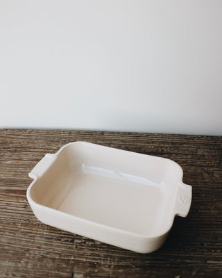 Ceramic Rectangular Baking Dish 10" - Ecru