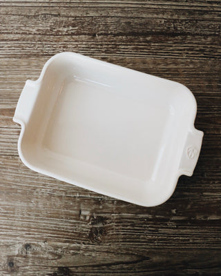 Ceramic Rectangular Baking Dish 10" - Ecru