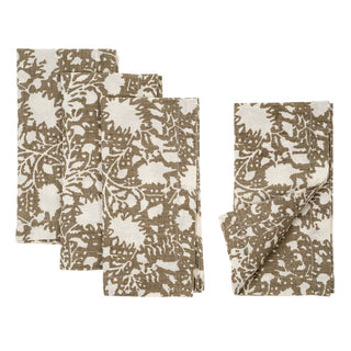 Walnut Linen Napkins Set of 4