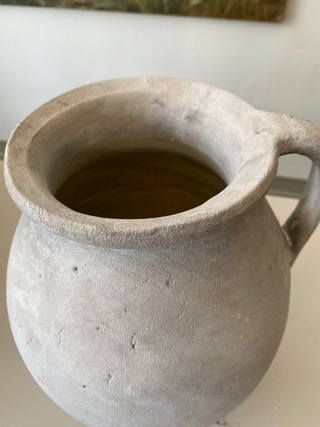 Rhodes Pitcher Vase Ash