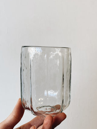 Small Ridged Tumbler