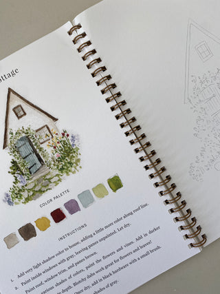 Garden Watercolour Book