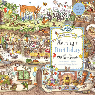 Bunny's Birthday Puzzle: A Magical Woodland 100 Piece Puzzle