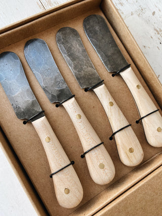 Hand Forged Spreading Knives