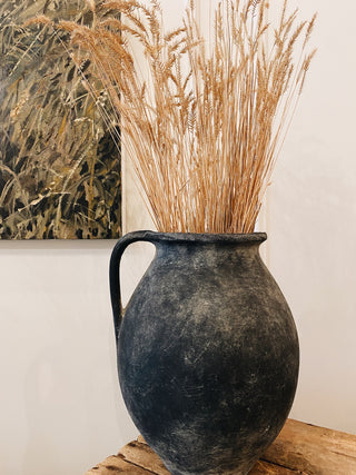 Rhodes Pitcher Vase Stone