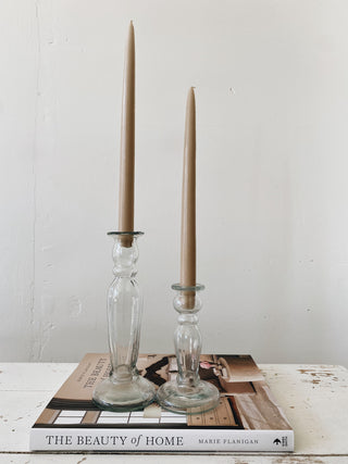 Vero Glass Candlestick Small