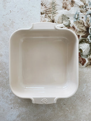 Peugeot Ceramic Square Baker - Ecru