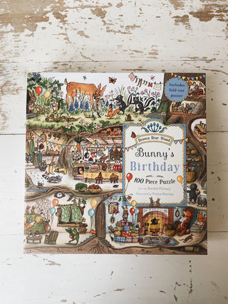 Bunny's Birthday Puzzle: A Magical Woodland 100 Piece Puzzle