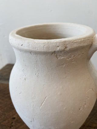 Small Rhodes Pitcher Vase Cream