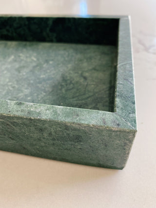 Green Marble Tray